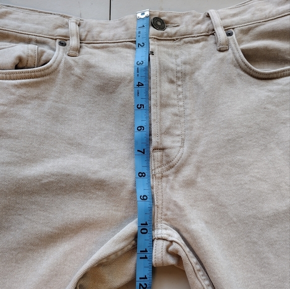 All Saints Rex Men's Denim High Rise Fly Button Dress Jeans Size W32 L32 - Picture 11 of 16